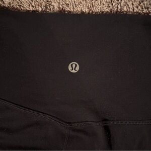 Lululemon Black Align Leggings 28 inch Size 8